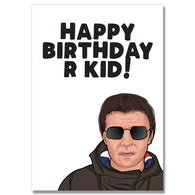 R Kid Birthday Card